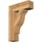 Ekena Millwork Funston Block Rough Sawn Bracket, Western Red Cedar, 6"W x 22"D x 30"H BKT06X22X30FST05RWR - alternate 1